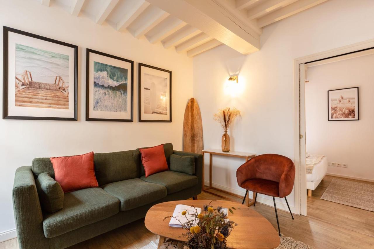 La Vague - Breath Of Freshness In Center Of Honfleur - Free Parking 550M Apartment Ngoại thất bức ảnh